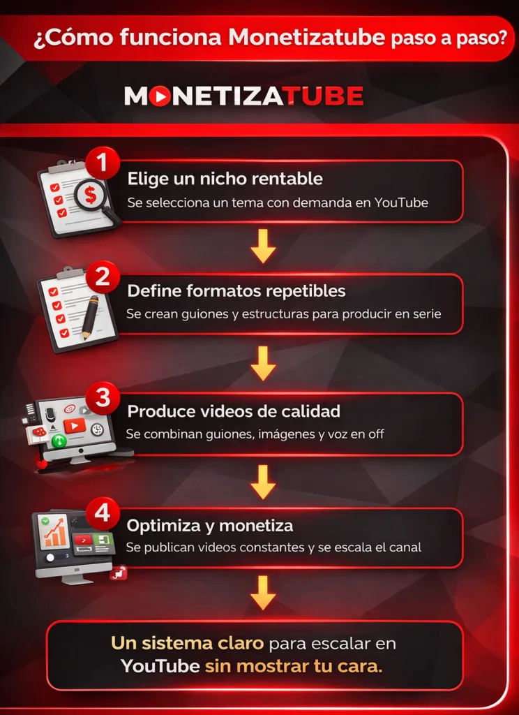 Como funciona monetizatube paso a paso