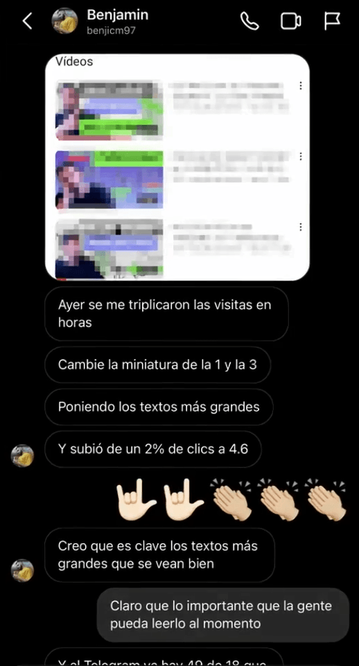 Resultados y opiniones de alumnos de Monetizatube