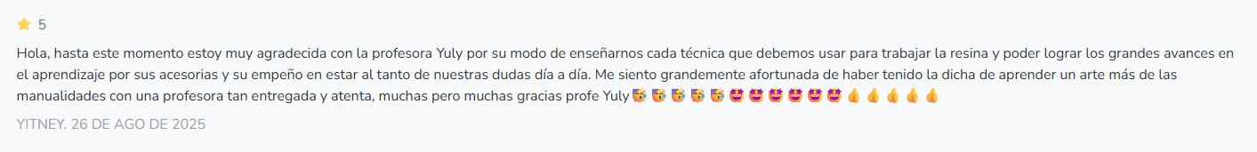 Testimonios del curso