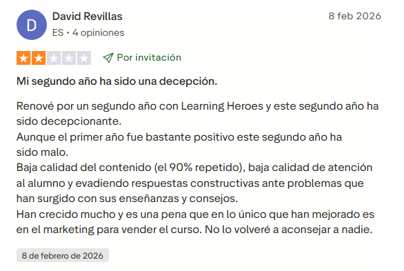 Valoraciones en Trustpilot