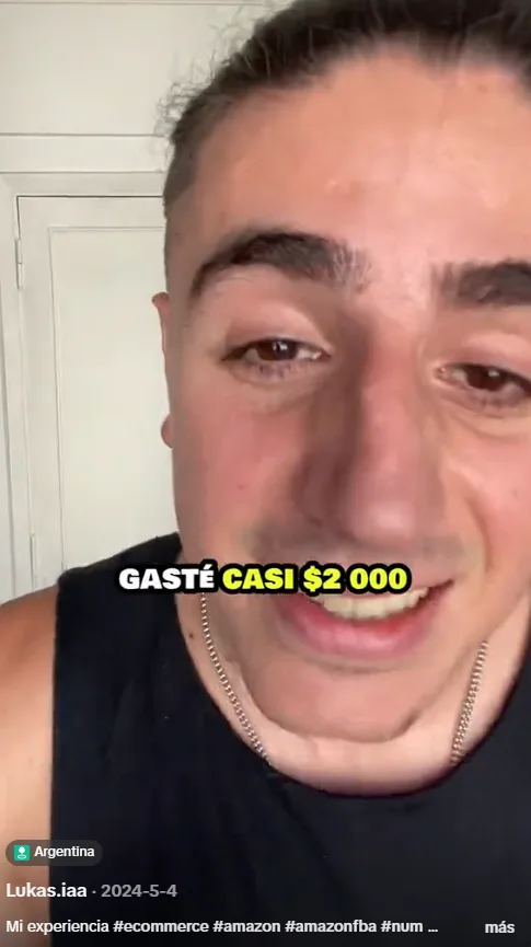 Video de TikTok sobre opinion de alumno de Mauro Stendel